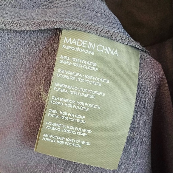 Club Monaco crepe navy jumpsuit - Picture 9 of 10